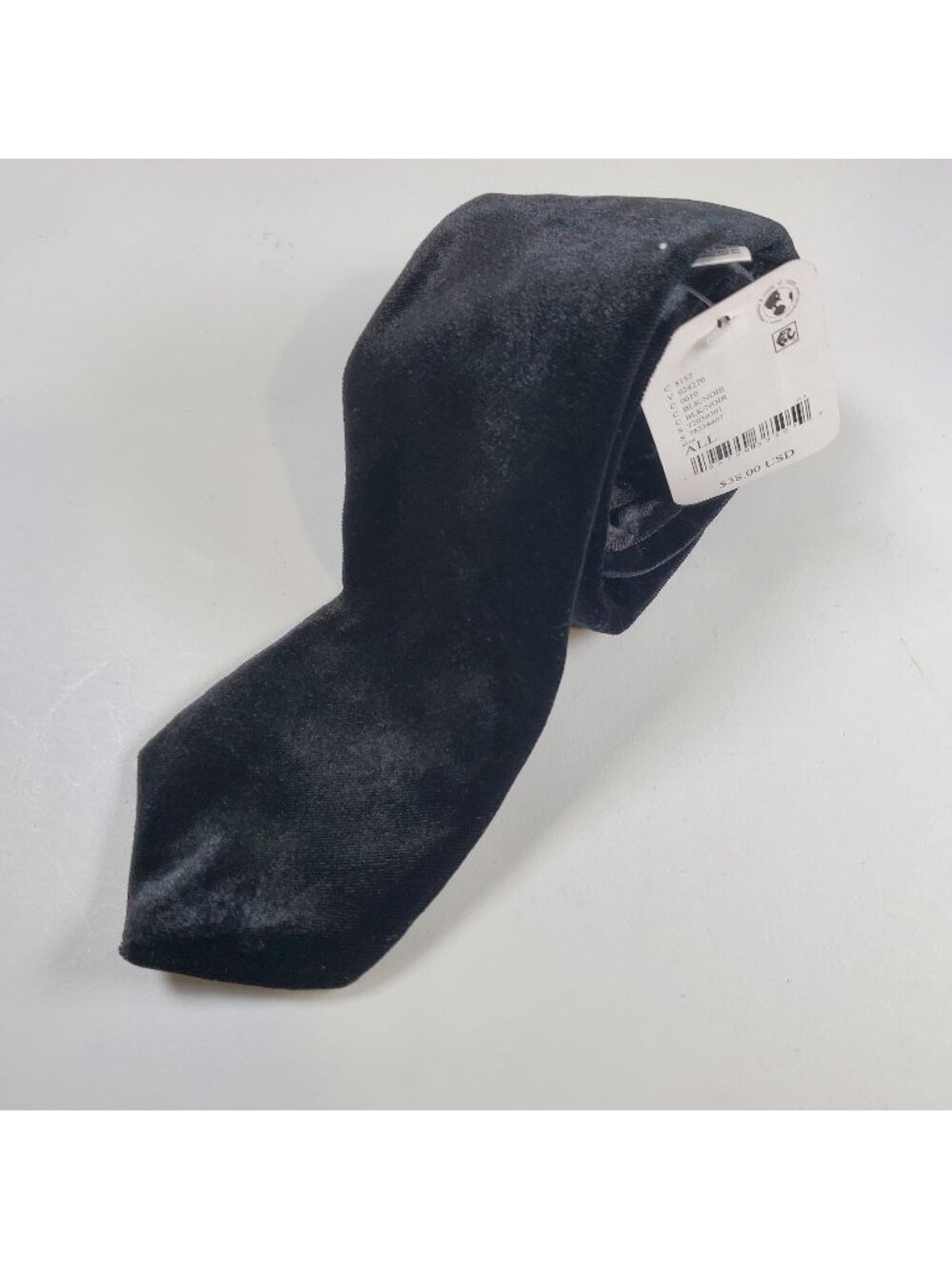 Free People Vaughn Velvet Tie Women Size OS ALL NWT Black Accessories